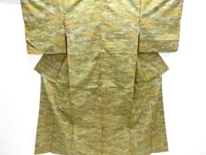 抽象模様織り出し西陣お召着物